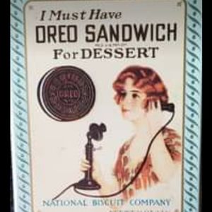 Vintage OREO COOKIE TIN